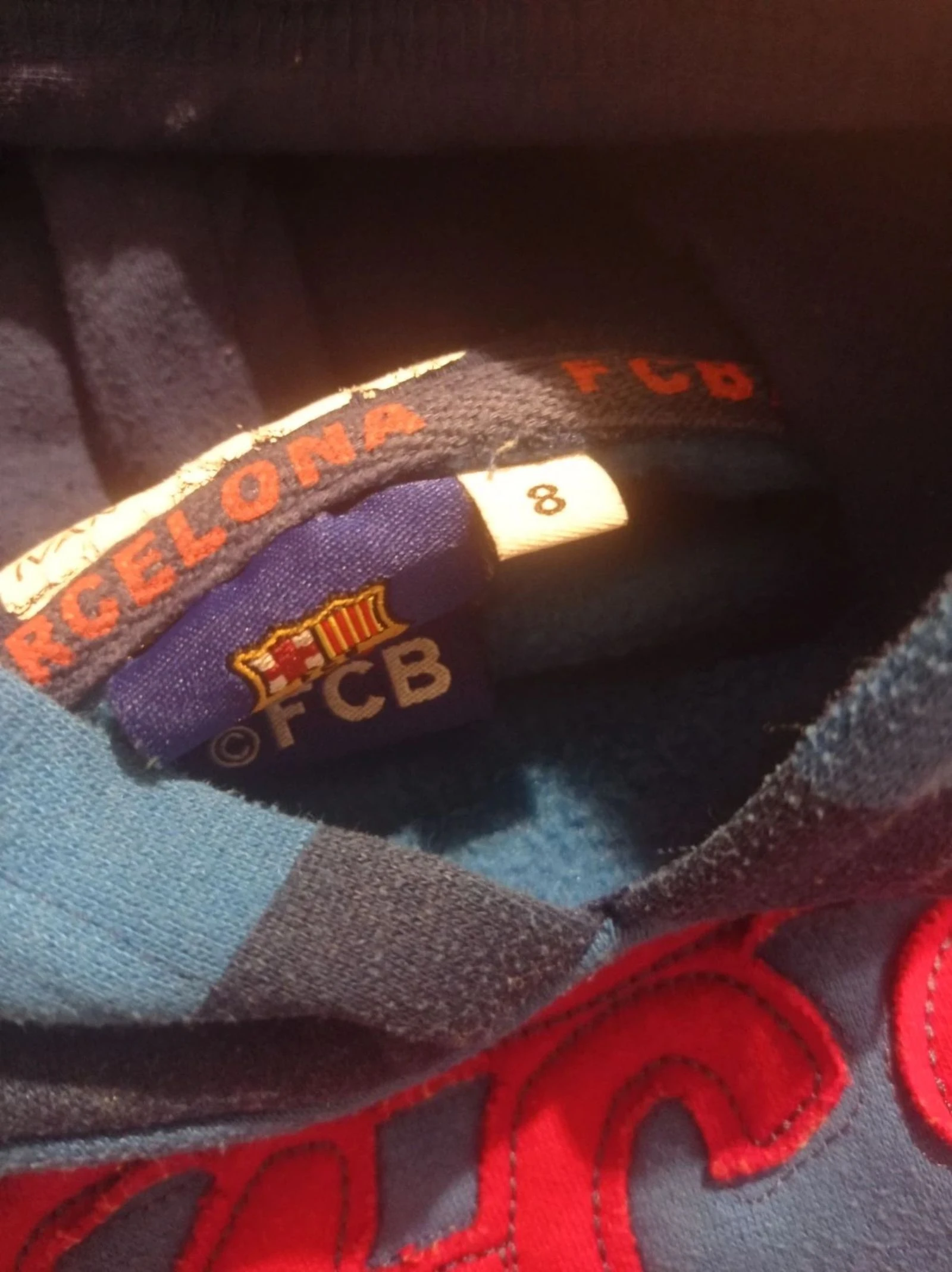 Barça FCB sweatshirt size 8 – photo 2
